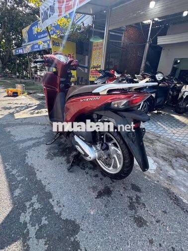 Honda Vision 2022 màu Đỏ