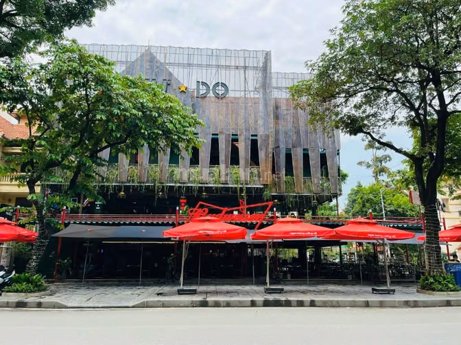 Cho thuê mặt phố Xuân Diệu 800m mặt tiền 25m sổ đỏ chính chủ vị trí ok