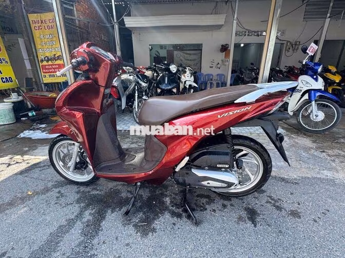 Honda Vision 2022 màu Đỏ