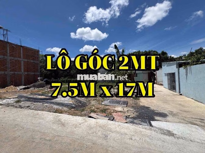 Bán 2 lô đất Xã Bà Điểm gần Chợ Cây Me, Sổ hồng riêng