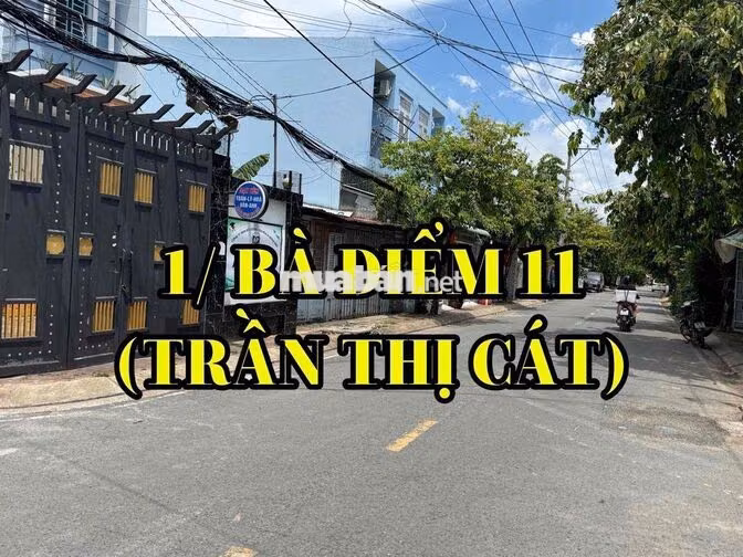 Bán 2 lô đất Xã Bà Điểm gần Chợ Cây Me, Sổ hồng riêng