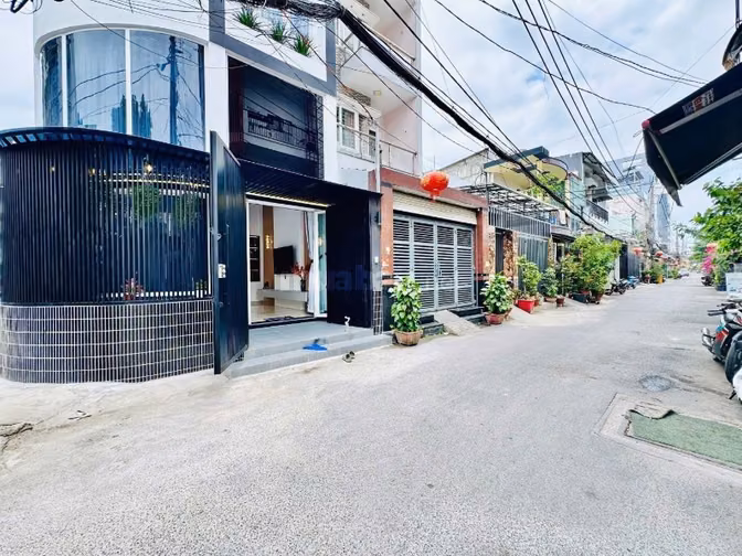 ⭐️Nhà 4 lầu tuyệt đẹp Cao cấp góc 2 mặt hẻm xe hơi 6m Đường Số 3