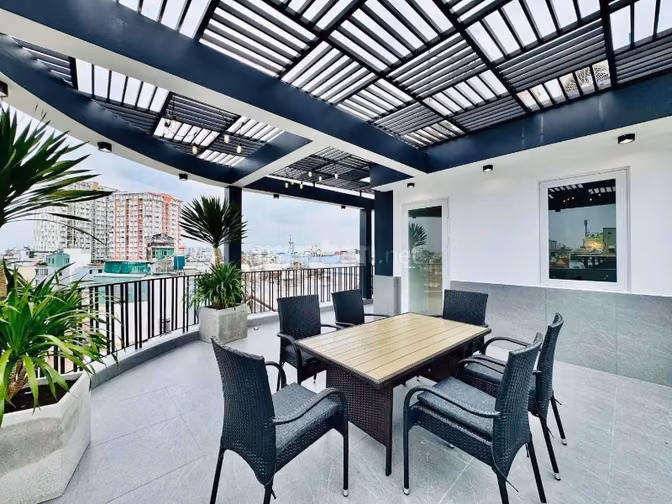 ⭐️Nhà 4 lầu tuyệt đẹp Cao cấp góc 2 mặt hẻm xe hơi 6m Đường Số 3