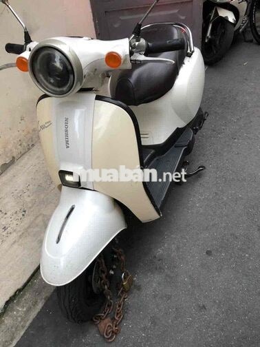 Xe tay ga Nioshima Creo Trắng kem 50cc Việt Nam