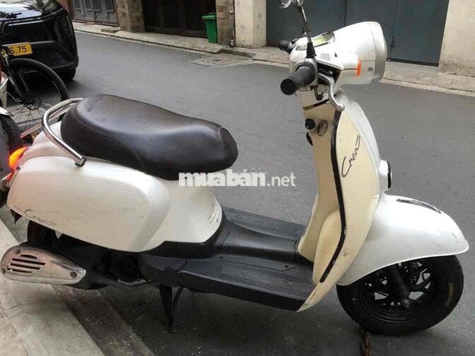 Xe tay ga Nioshima Creo Trắng kem 50cc Việt Nam
