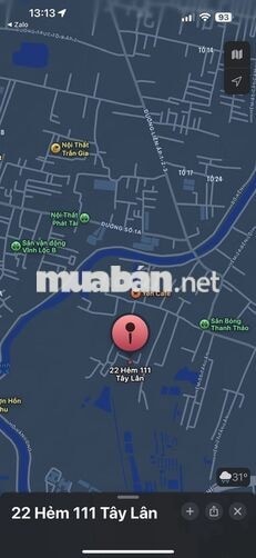 Bán đất chính chủ Tân Tạo Tân Bình