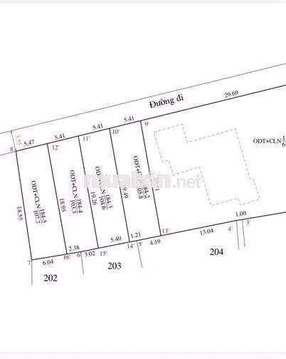 🙆‍♀️ Cần bán 107,6m đất cắt từ nhà dân chưa qua đầu tư.