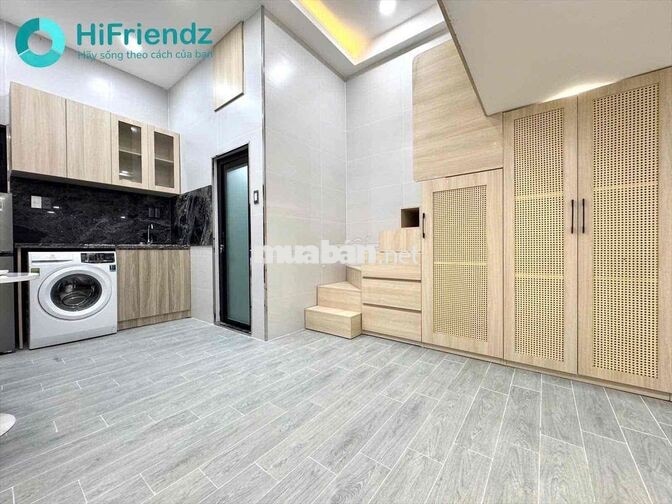 🔥🥔STUDIO MỚI KHAI TRƯƠNG NEW 100%,SÁT CẦU NGUYỄN VĂN CỪ QUA Q1,Q5