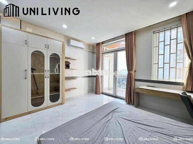 CHO THUÊ 1PN TÁCH BẾP BAN CÔNG NGAY NGÃ TƯ HÀNG XANH, ĐH HUTECH, UEF