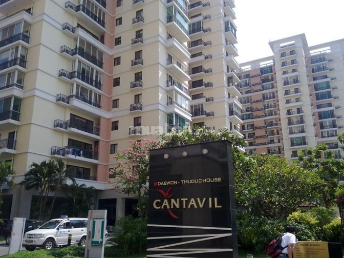 CHO THUÊ CĂN HỘ CANTAVIL AN PHÚ QUẬN 2 - 80M2, 3PN, GIÁ 16,5TR/THÁNG