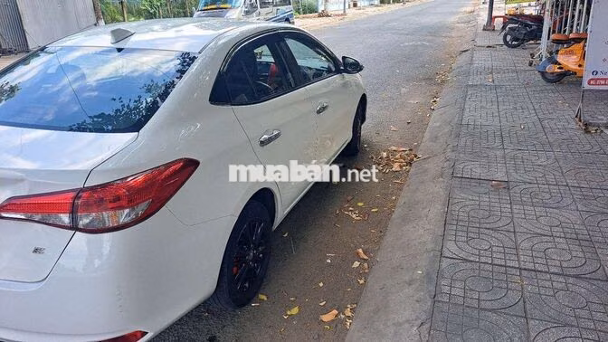 Toyota Vios 2020 Trắng Ghế da