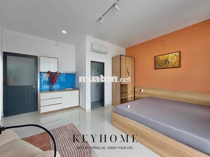 KHAI TRƯƠNG CĂN STUDIO RỘNG 30m2-ĐẦY ĐỦ TIỆN NGHI-AN NINH-NHÀ MỚI 100%