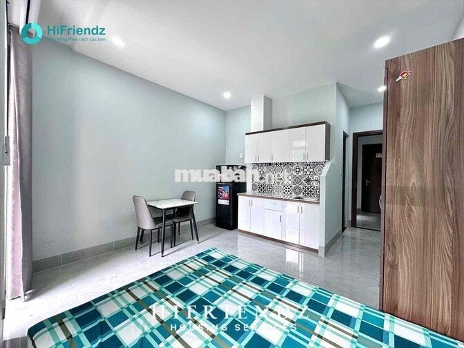 Studio ban công lớn - Full nội thất - Gần đh Kinh tế