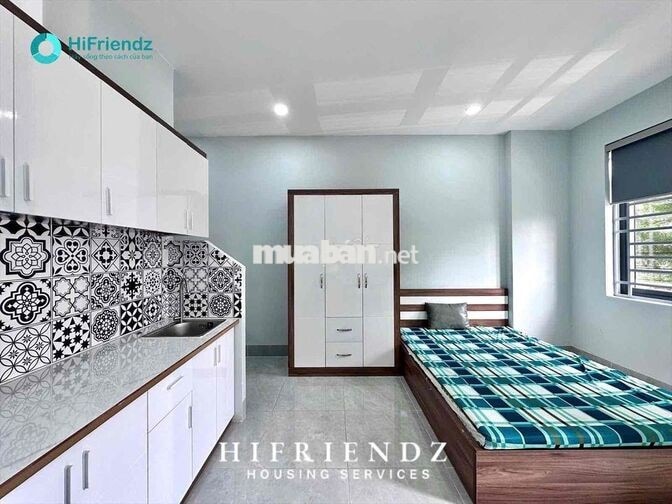 Studio ban công lớn - Full nội thất - Gần đh Kinh tế