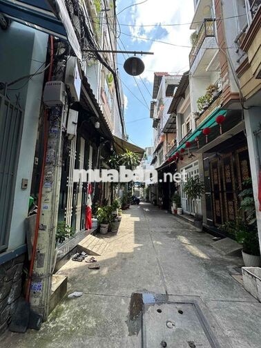 Cho thuê Nhà hẻm 4m Nguyễn Sỹ sách 4*10m DTSD 80m2 2PN2WC