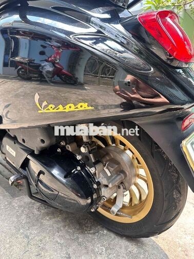 Vespa Sprint S 125 Đen Nhám Chính Chủ Biển Số TP