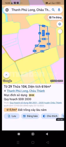 Cần tiền bán gấp 2 lô đất vườn giá rẻ 