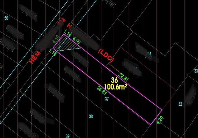 BÁN ĐẤT HẺM 5M (XH) TRỊNH ĐÌNH TRỌNG, P.PHÚ TRUNG, Q.TP, 7.7 TỶ