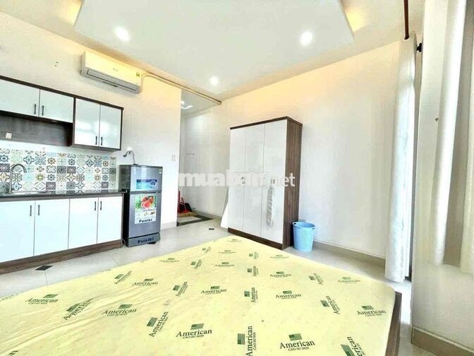 Căn Hộ Studio Ban Công - 25m2 - Full Nội Thất - Khu Sân Bây- Tân Bình