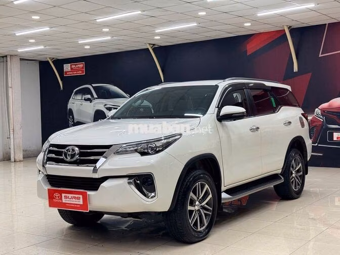 Fortuner máy dầu 2018 2 cầu màu Trắng 62.000 km