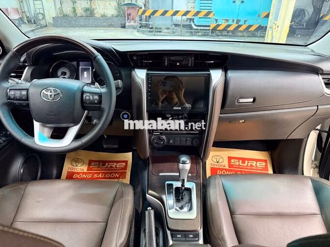 Fortuner máy dầu 2018 2 cầu màu Trắng 62.000 km