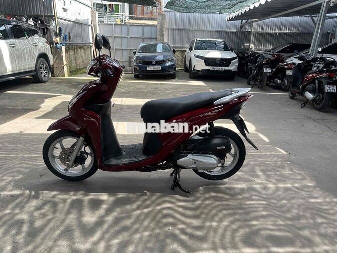 Honda Vision 110 Fi 2018 Đỏ đô