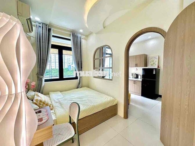 TRỐNG LẠI CĂN HỘ STUDIO FULL NỘI THẤT 🚩🚩_NGAY ĐƯỜNG TRUNG MỸ TÂY