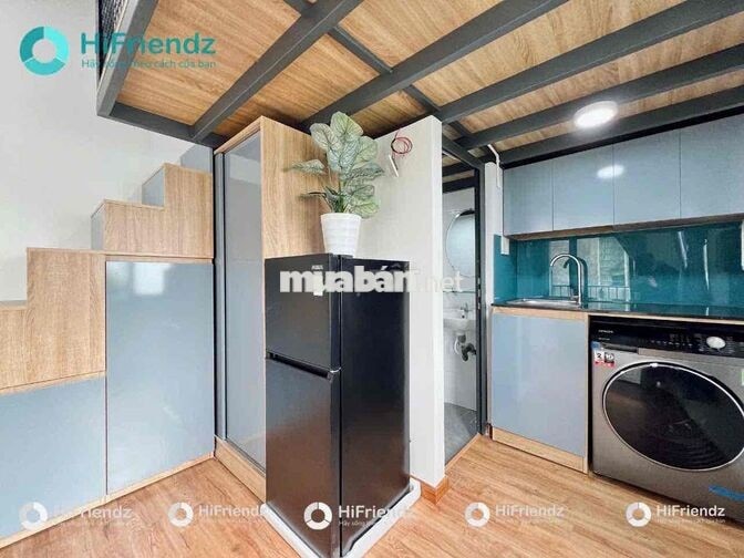 Căn hộ Gác xép BAN CÔNG thoáng đi bộ tới đại học VLU cơ sở chính