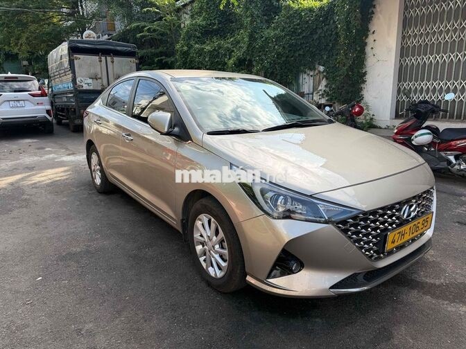 Hyundai Accent 2021 Số sàn Vàng cát
