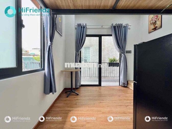 Căn hộ Gác xép BAN CÔNG thoáng đi bộ tới đại học VLU cơ sở chính