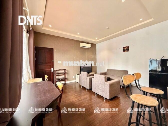 Căn hộ trung tâm quận 1 1PN 60m2 máy giặt riêng balcony view Lancaster