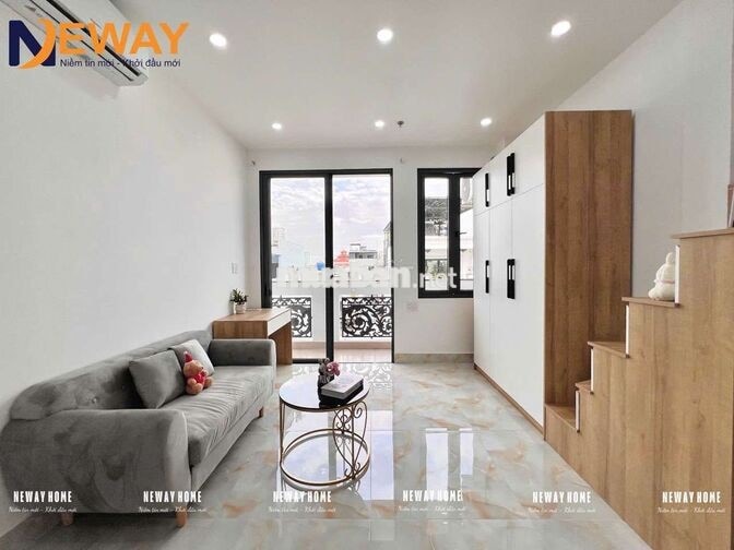 🍀CHDV GÁC CAO - BAN CÔNG RIÊNG + FULL NỘI THẤT MỚI - KẾ NGÃ TƯ BỐN XÃ 