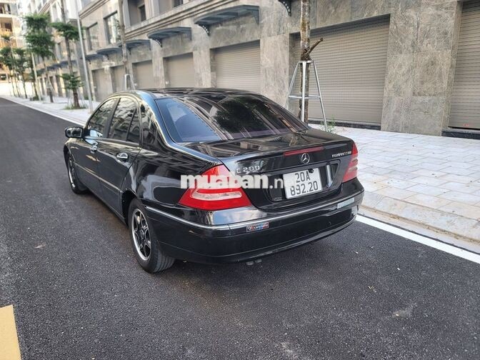 Mercedes-Benz C200 W203 Tự động Đen 170.000 km