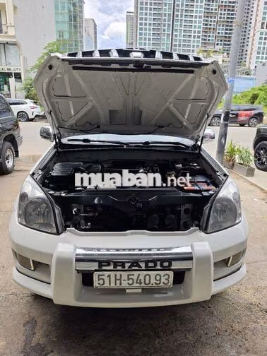 Toyota Land Cruiser Prado Trắng Số sàn 5 chỗ