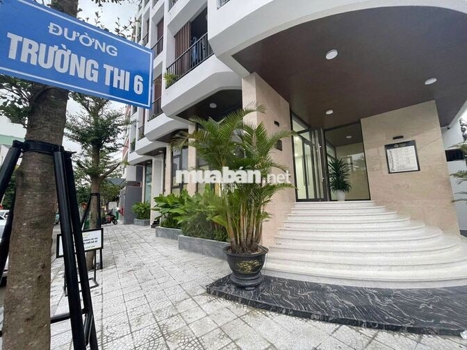 Cho thuê MB lô Góc 2MT đường Trường Thi 2 và Trường Thi 6. Giá 20tr/th