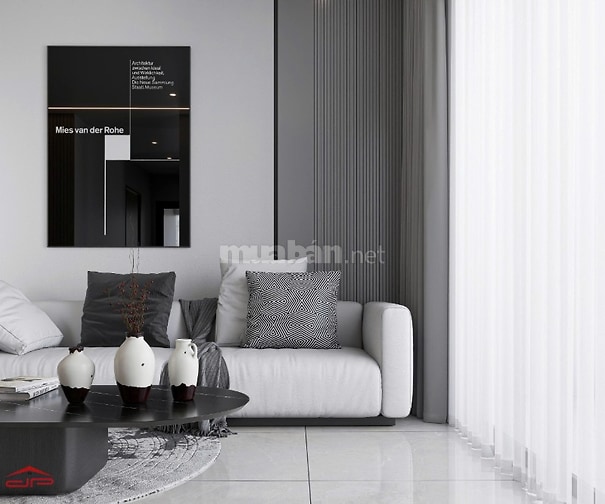 Cho thuê 3PN+ 108m² S801, căn góc hiếm, tầng cao view đẹp
