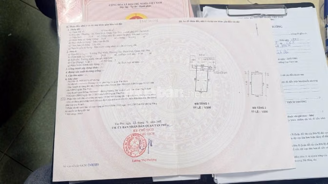 Nhà Bán Hẻm Lương Thế Vinh, hiệp Tân, Tân Phú 