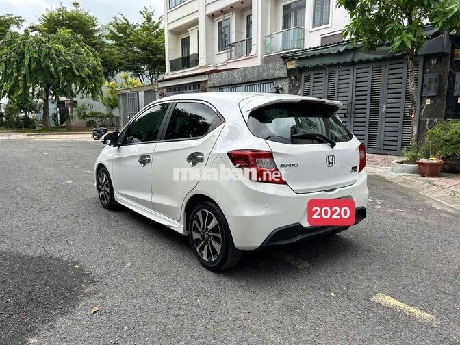 Honda Brio RS 2020 Trắng 65000 km