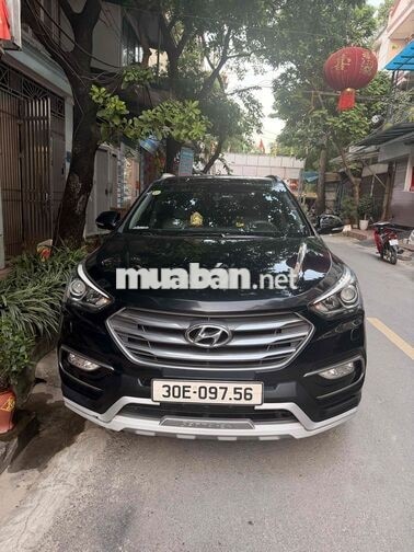 Hyundai Santafe 2017 4WD 2.4L 94000km Đen