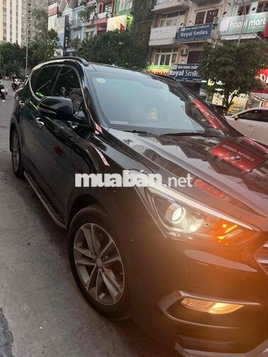 Hyundai Santafe 2017 4WD 2.4L 94000km Đen