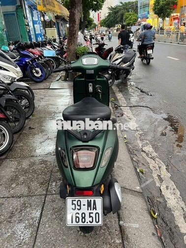 Vespa 50cc 2025 Xanh Đã sử dụng
