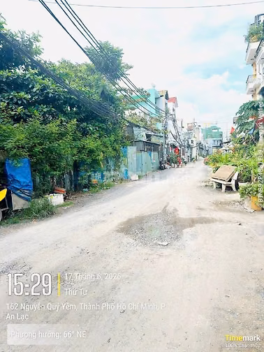 Bán nhà nát đường 12m Nguyễn Quý Yêm, phường An Lạc - Quận bình tân