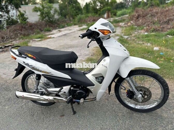Honda Wave 50cc full 110cc Trắng
