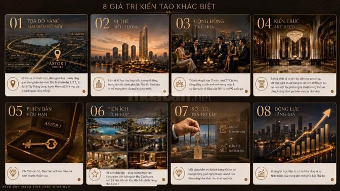 Dự án Astor1 Ciputra chuẩn sống tinh hoa, giá từ 95 triệu/m2