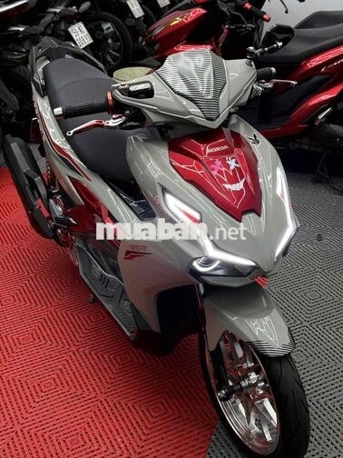 Honda Airblade 160cc 2024 Xám xi măng kiểng nhiều