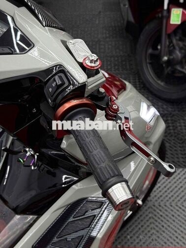 Honda Airblade 160cc 2024 Xám xi măng kiểng nhiều