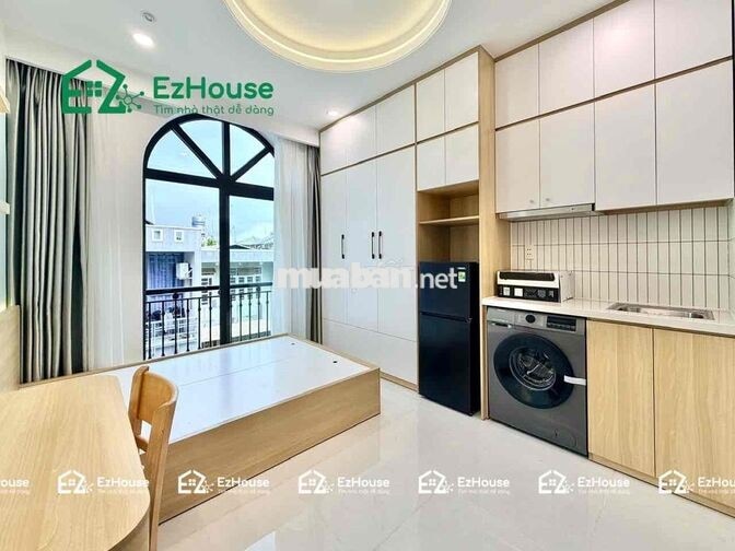 PHÒNG MỚI ĐỦ NỘI THẤT NGAY EMART PHAN HUY ÍCH BAN CÔNG MÁY GIẶT RIÊNG