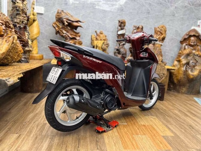 Honda Vision 2018 dàn áo đẹo, máy êm thì thầm