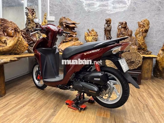 Honda Vision 2018 dàn áo đẹo, máy êm thì thầm