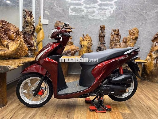 Honda Vision 2018 dàn áo đẹo, máy êm thì thầm